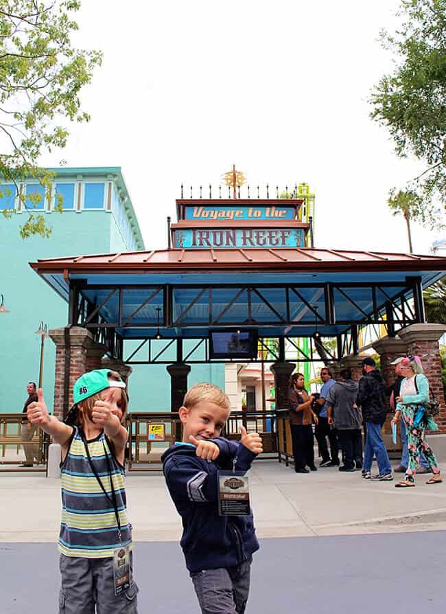 Knott's Berry Farm New Ride Voyage to the Iron Reef