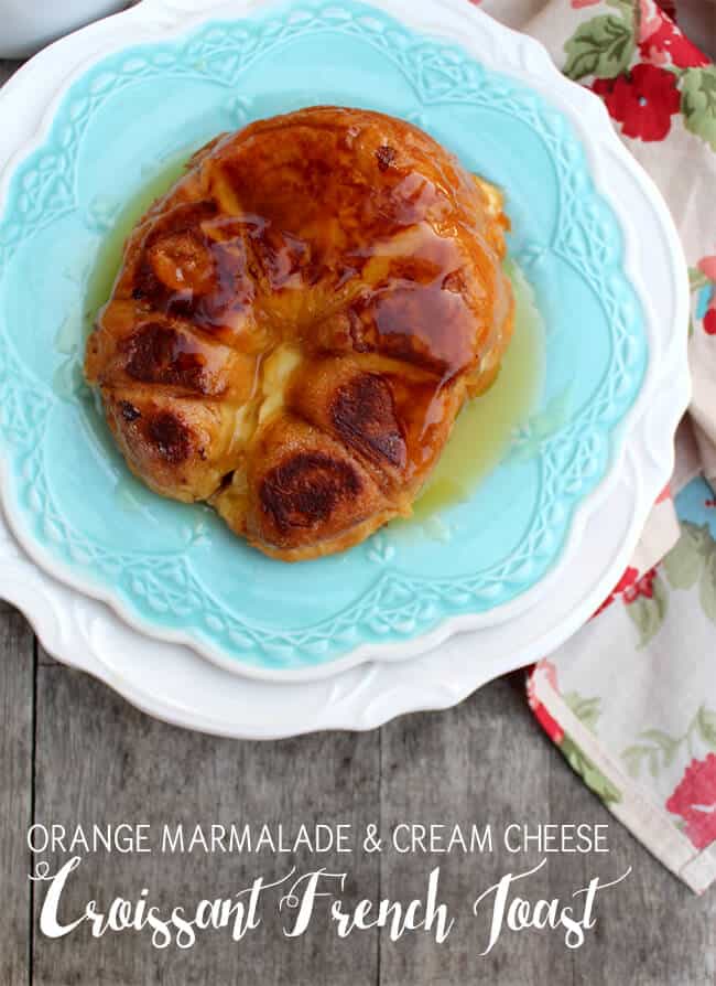 Orange Croissant French Toast Recipe