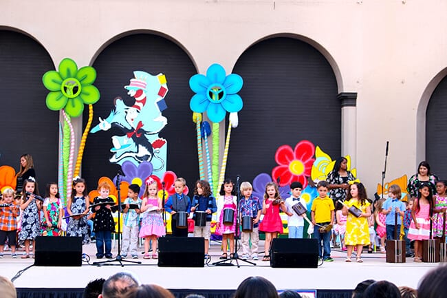 Anaheim tiny tots graduation performance