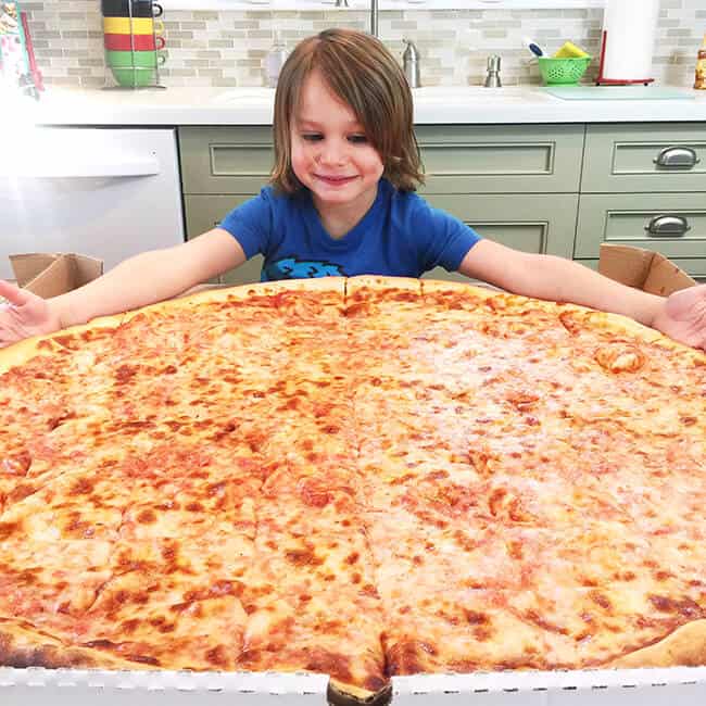 Giant Pizza Party