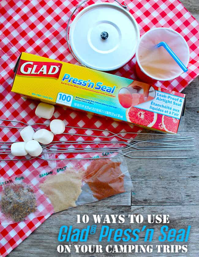 10 Ways to Use Glad Press'n Seal on Your Next Camping Trip