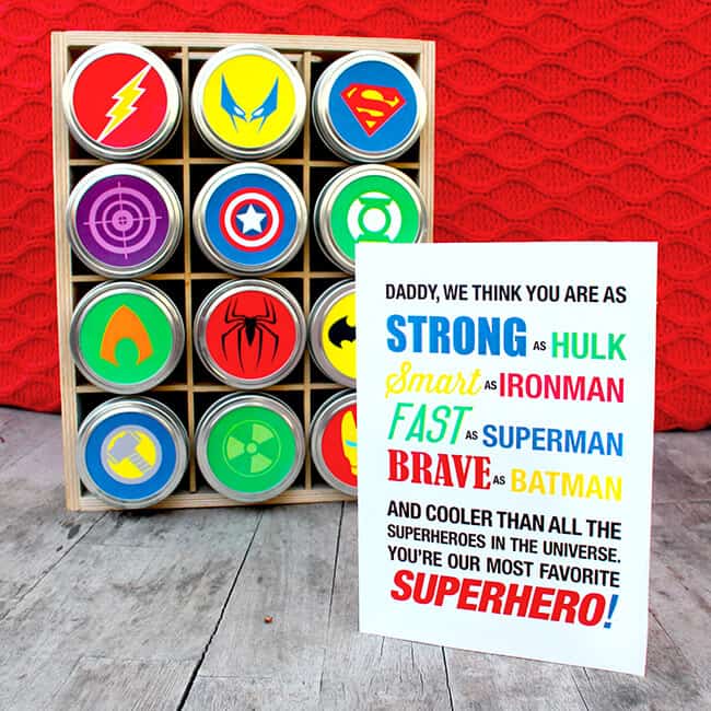 Superheroes Free Printable