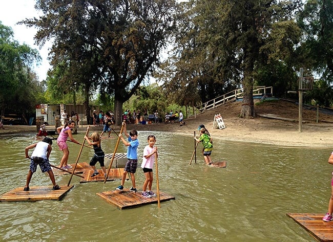 Tom Sawyer Rafts Huntington Beach Adventure Playground Mud Park