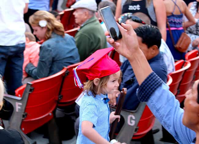 Vann Graduation Walk