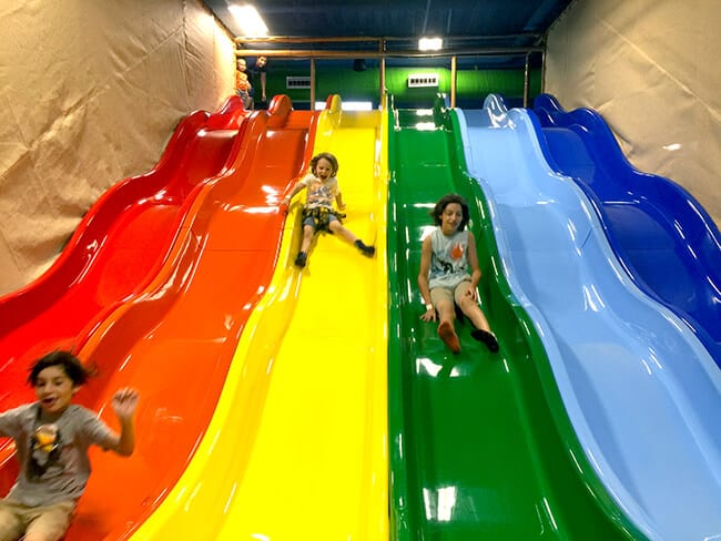 Billy Beez Anaheim Fun Rainbow Slide