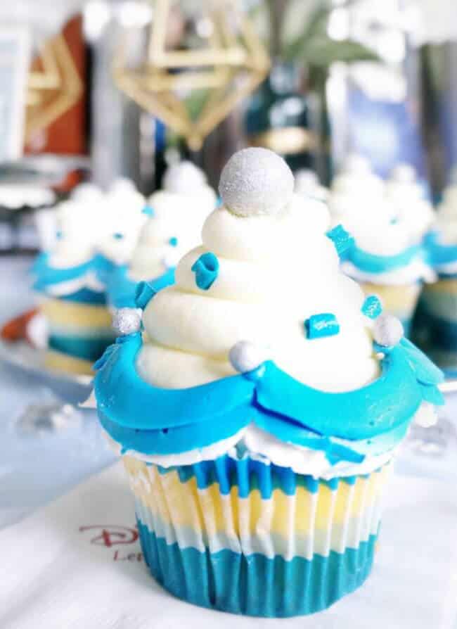 Disneyland 60th Diamond Celebration Cupcake