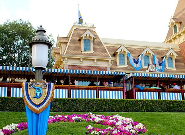 Disneyland 60th Diamond Celebration Decorations