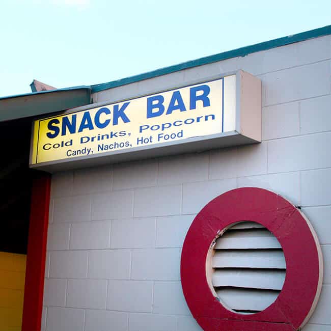 Drive In Movie Theater Snackbar