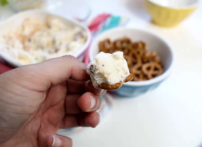 Ice Cream Pretzel Dessert