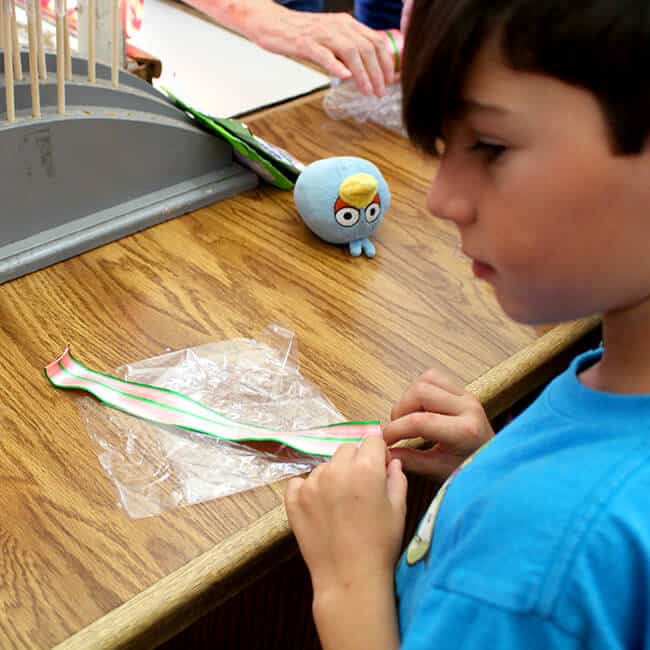 Kids Making Ribbon Candy