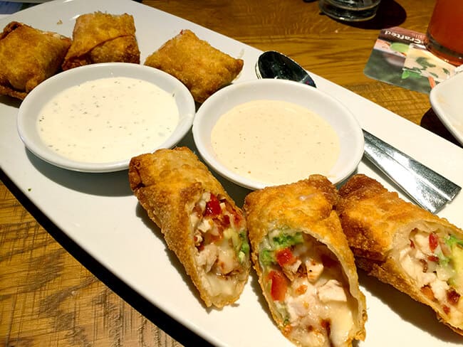 California Pizza Kitchen Avocado Egg Rolls