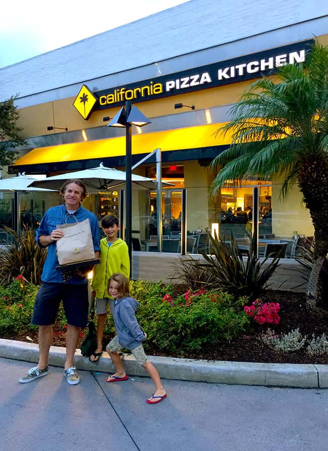 California Pizza Kitchen Food