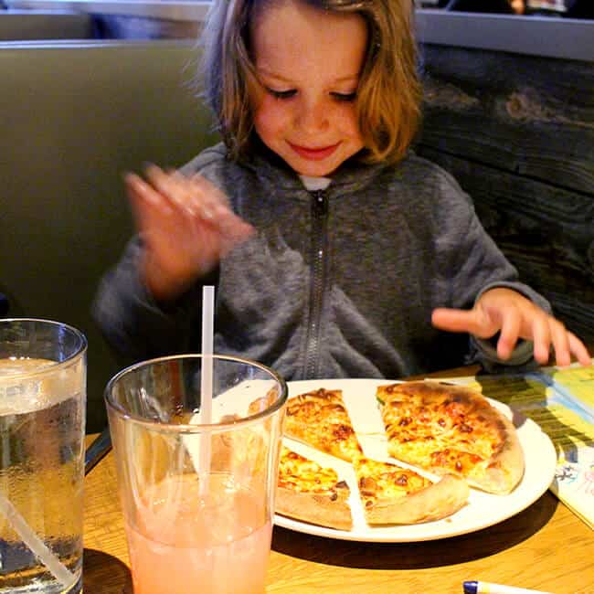 California Pizza Kitchen Kids Meal