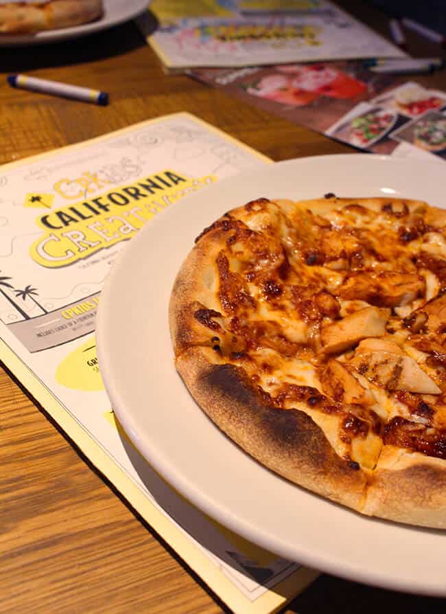 California Pizza Kitchen Kids Meals