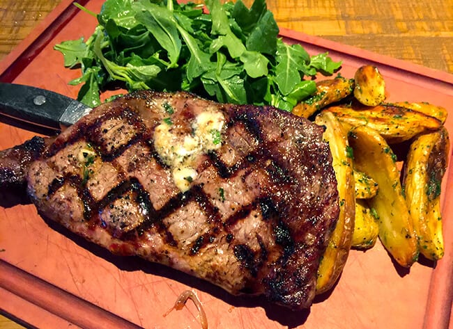 California Pizza Kitchen Rib Eye Steak