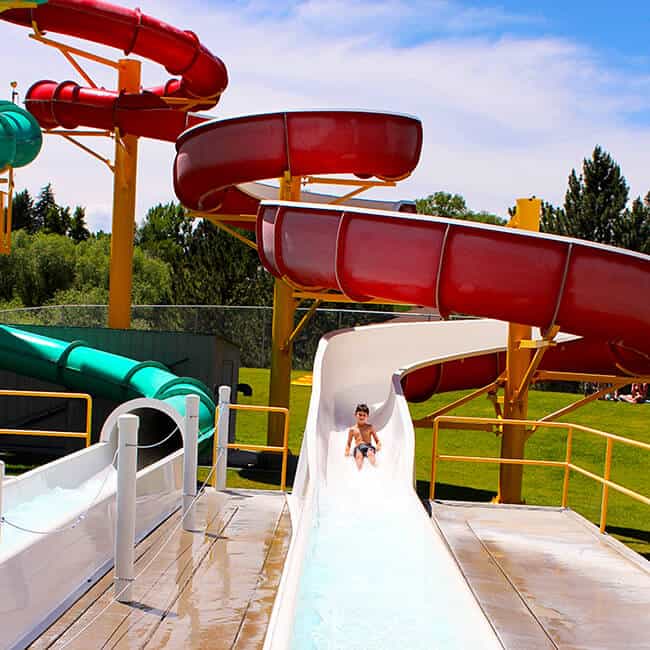 Fun Waterslides in Idaho