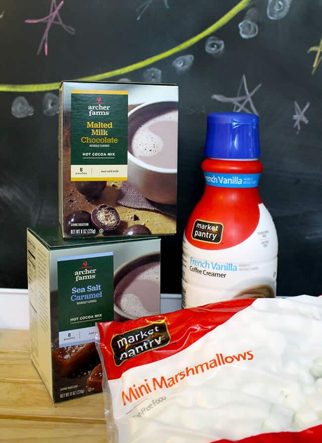 Hot Chocolate Supplies at Target