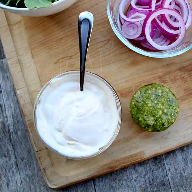 How to Make Pesto Mayo