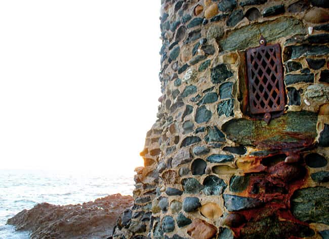 Laguna Beach Castle Detail