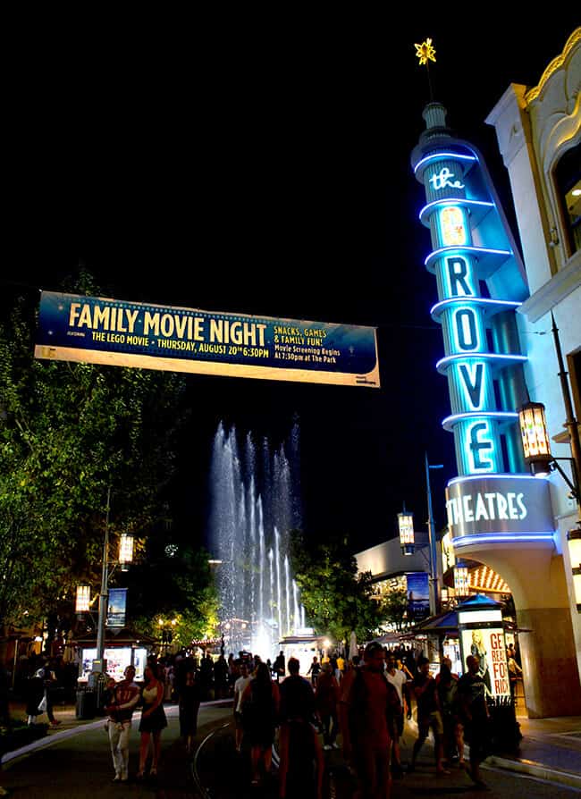 Outdoor Family Movie at the Grove