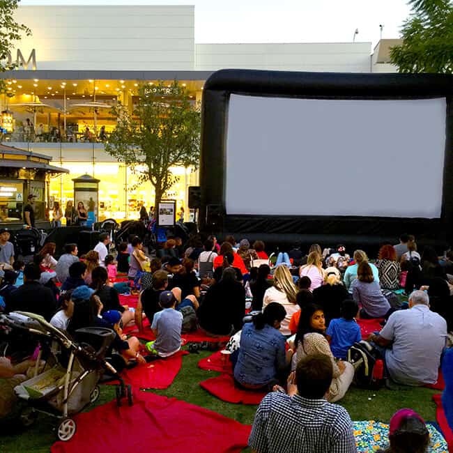 Outdoor Movie Screen