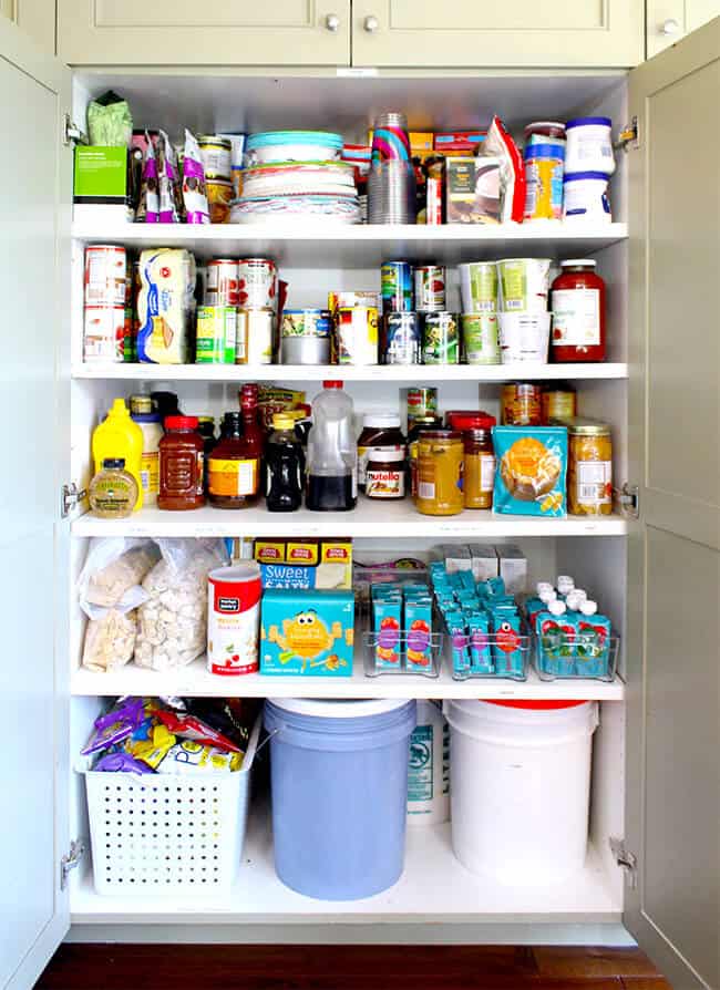 Organized Kitchen Pantry