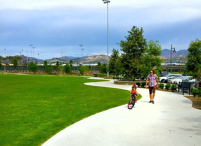 Vann Learning to Ride a Bike