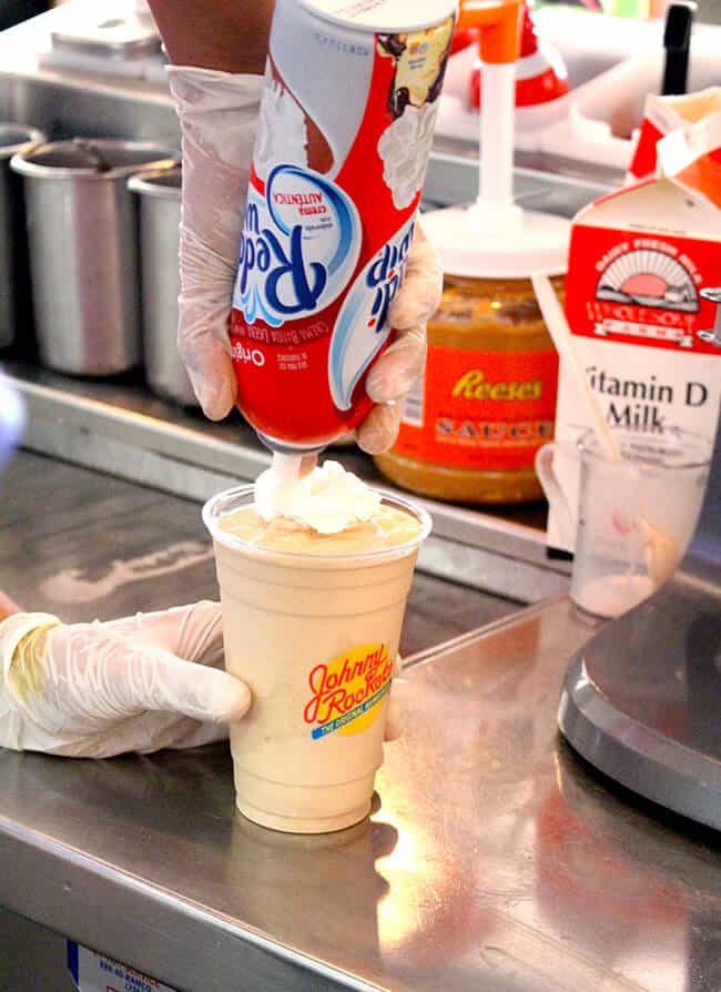Whipped Cream Milkshake