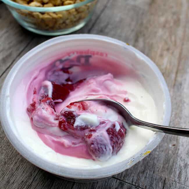 All Natural Noosa Raspberry Yoghurt