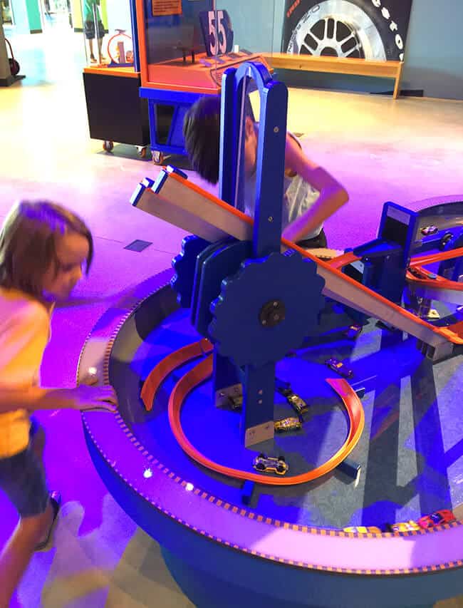 Discovery Science Center Hot Wheels Exhibit