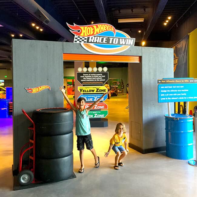 Hot Wheels Exhibit at Discovery Cube OC