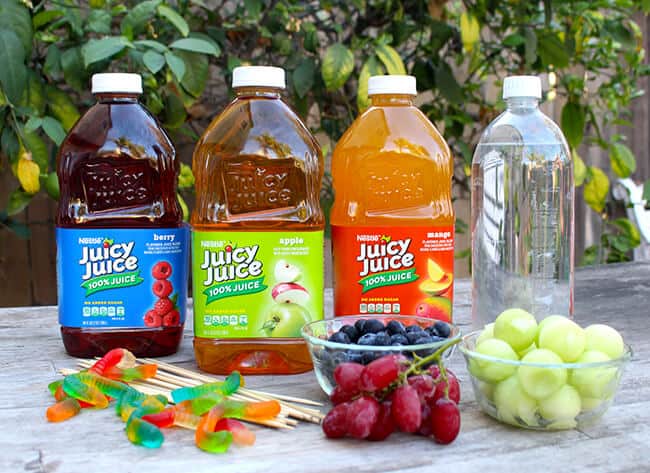 Juice Sparklers Ingredients