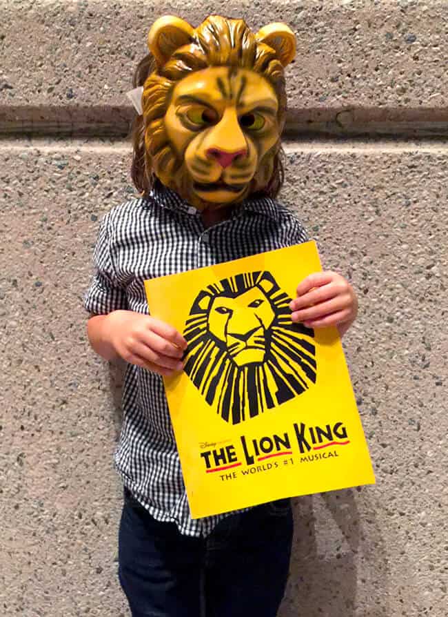 Lion King at the Segerstrom Orange County