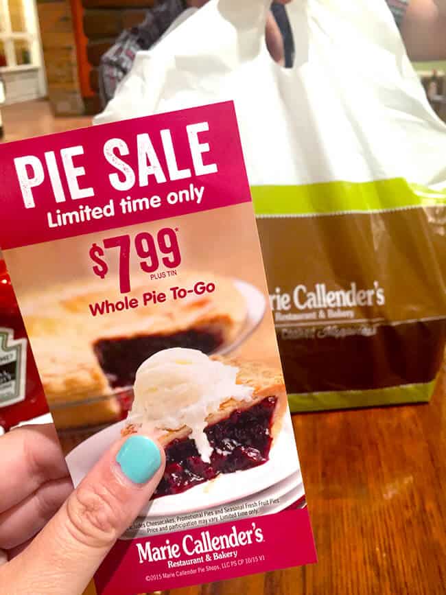 Pie Sale