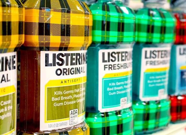 Plaid Listerine