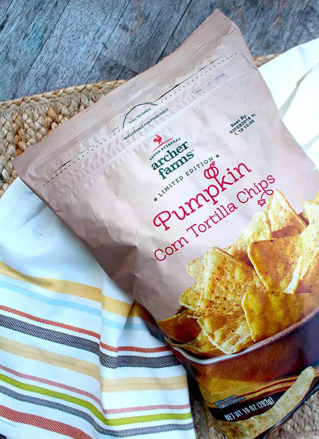 Pumpkin Corn Tortilla Chips