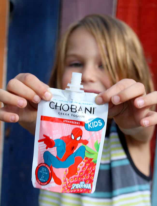 Chobani Kids Spiderman Greek Yogurt