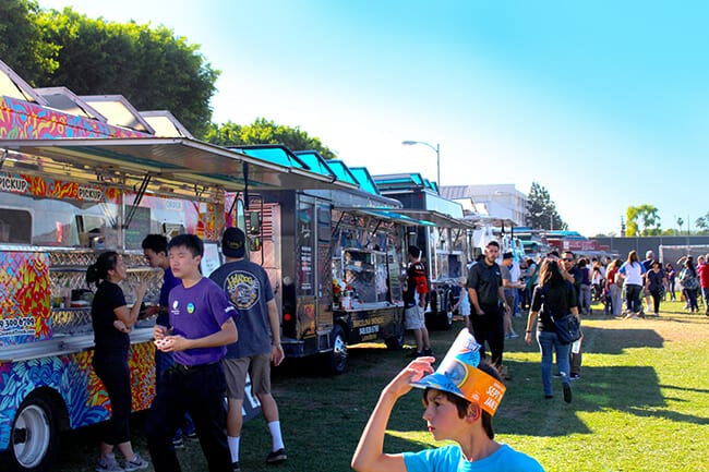 Discovery Cube Pumpkin Launch Food Trucks