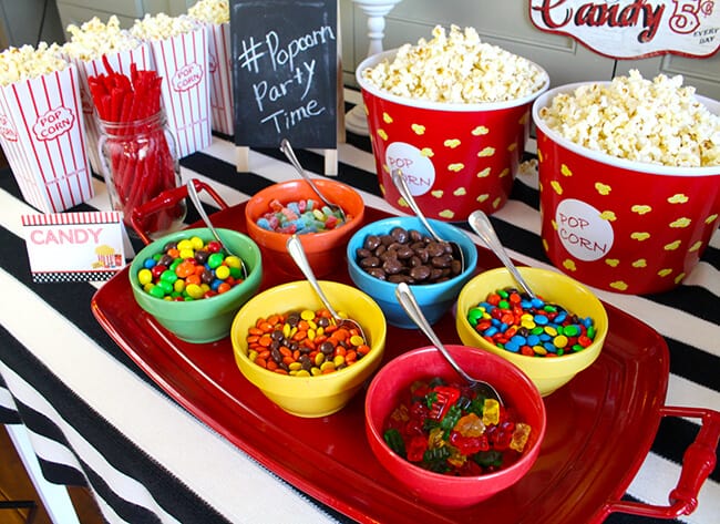 Fun Popcorn Party Ideas