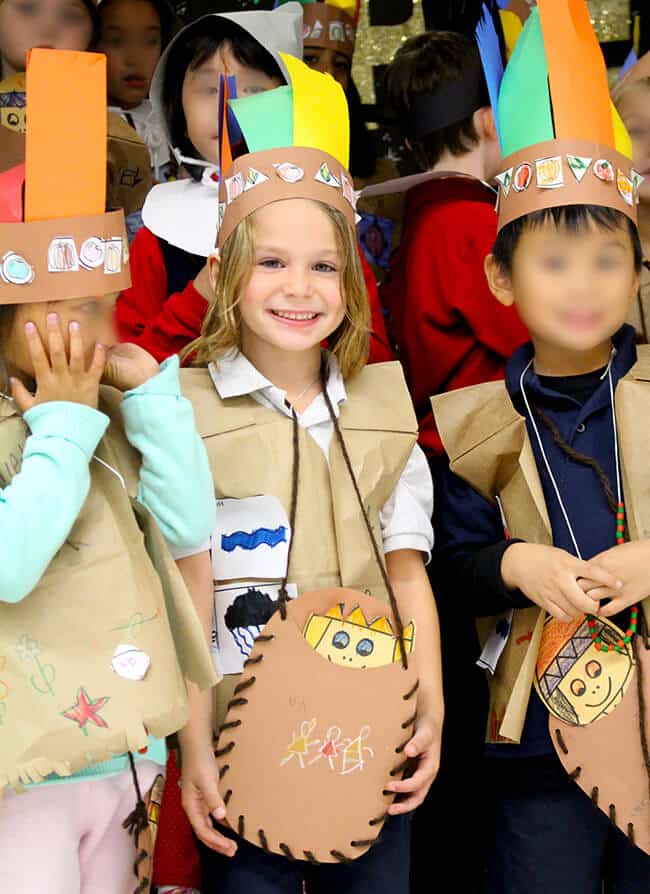 Kindergarten Thanksgiving Program