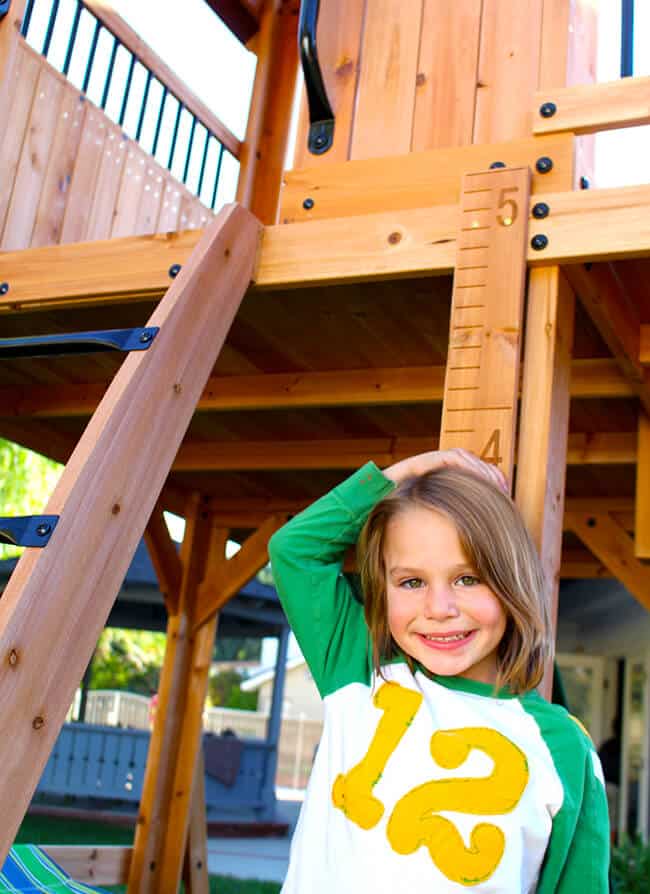 Oceanview Swing Set Details