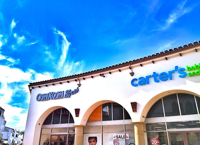 Outlets at San Clemente Carter's and Osh Kosh