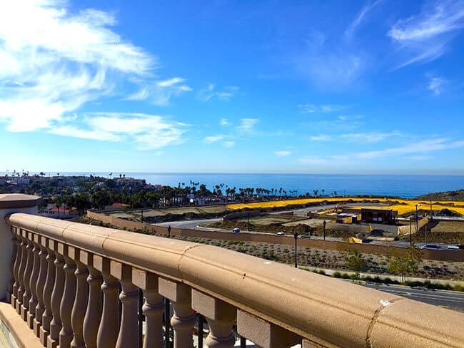 Outlets at San Clemente Ocean Views from Restaurants