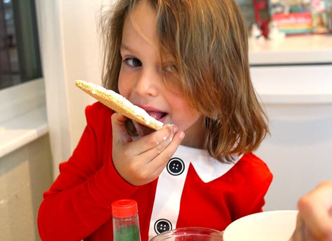 Tasting a Gingerbread House