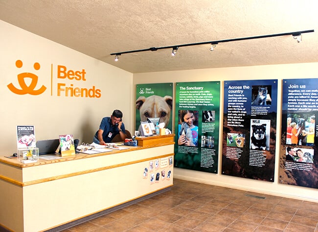 Best Friends Animal Sanctuary Lobby