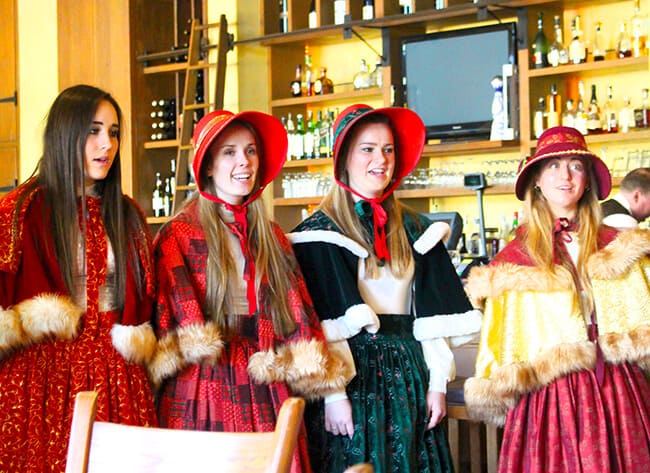 Catal Breakfast with Santa Carolers