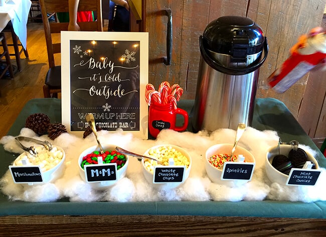 Hot Cocoa Bar