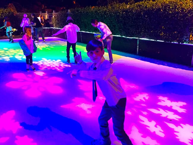 Ice Skating at the Four Seasons Westlake Village