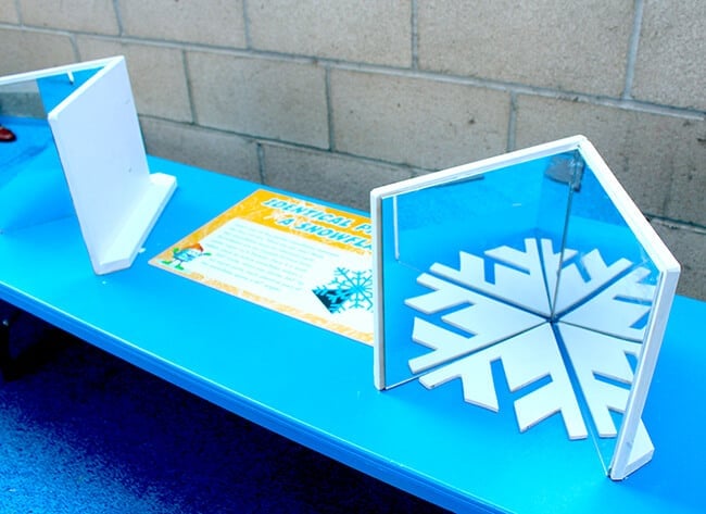 Learning About Snowflakes at Discovery Cube