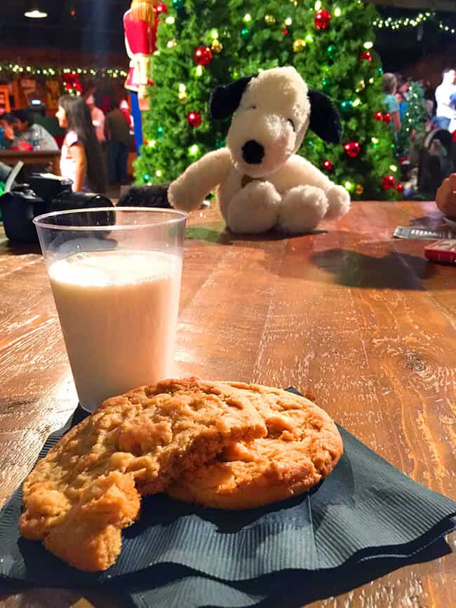 Milk and Cookies at Knott's